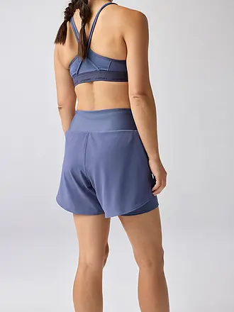 BROOKS | Pantalón corto de running para mujer Chaser 5 2in1 2.0 | dunkelblau